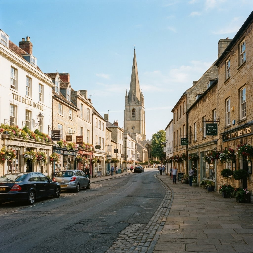 Olney town centre