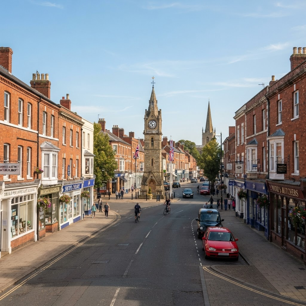 Rushden town centre